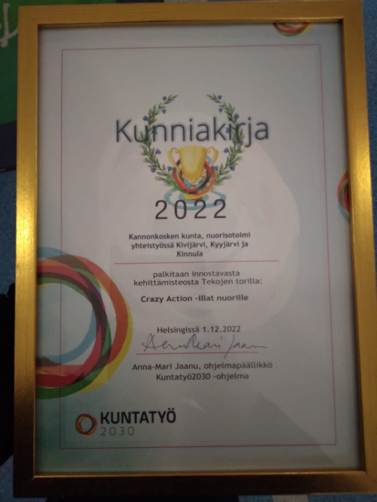 kunniakirja-crazy-action-toiminnalle-nopolanews